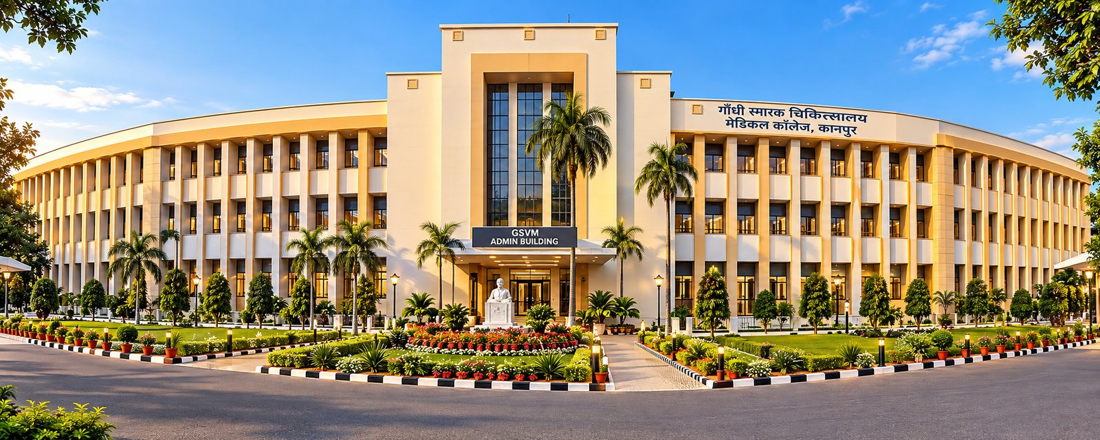 Renovation – Admin Building, GSVM Medical College, Kanpur